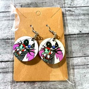 Stitch ‘BeetleJuice’ Earrings
